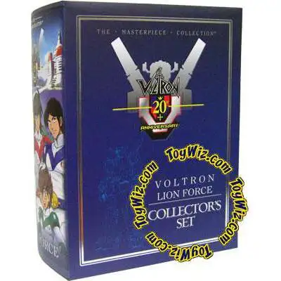 Defender of the Universe Masterpiece Collection Voltron Lion Force Collector's Set