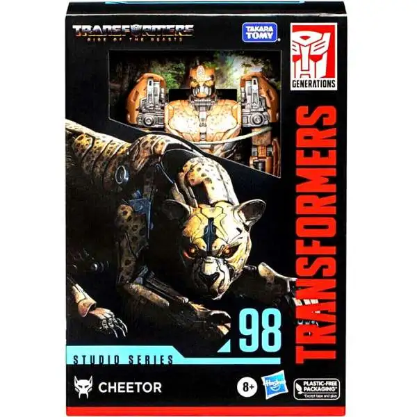 Transformers Generations Studio Series Cheetor Voyager Action Figure #98 [Rise of the Beasts]