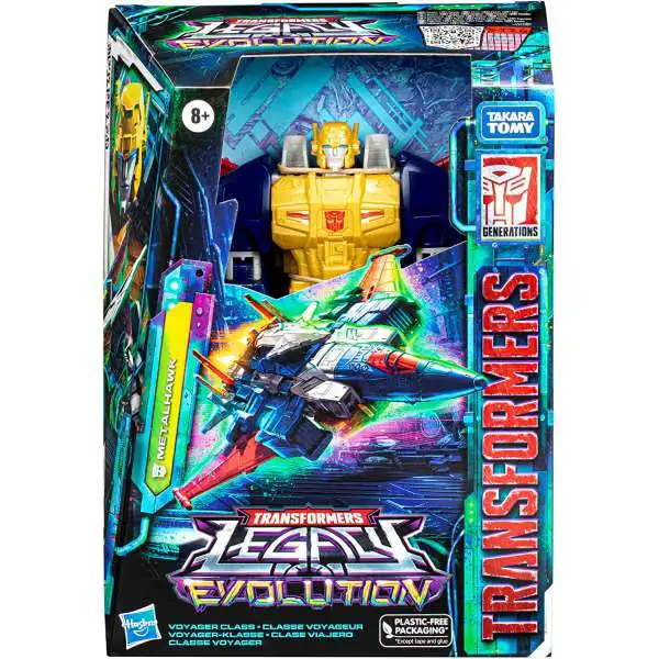 Transformers Generations Legacy Evolution Metalhawk Voyager Action Figure