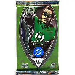 DC VS System Trading Card Game Green Lantern Corps Booster Pack [14 Cards]