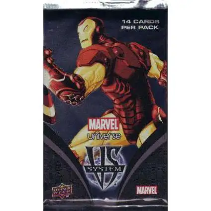 VS System Trading Card Game Marvel Universe Booster Pack [14 Cards]