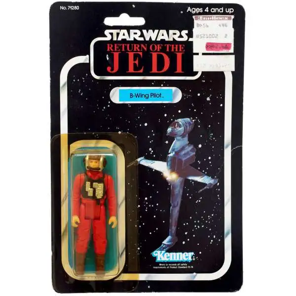 Star Wars Return of the Jedi Vintage 1983 B-Wing Pilot Action Figure [Shelf Wear]