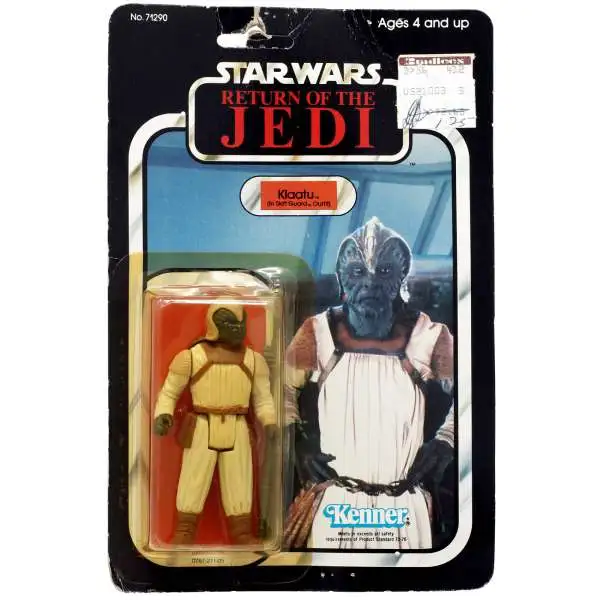 Star Wars Return of the Jedi Vintage 1983 Klaatu Action Figure [Skiff Guard Outfit] [Heavy Shelf Wear]