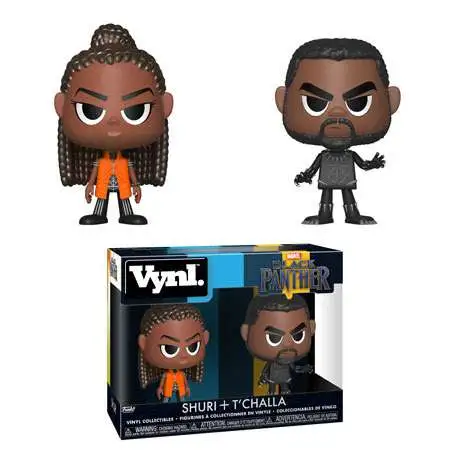 Funko Marvel Black Panther Vynl. T'Challa & Shuri Vinyl Figure 2-Pack