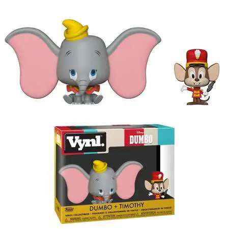 Funko Disney Vynl. Dumbo & Timothy Vinyl Figure 2-Pack [Damaged Package]