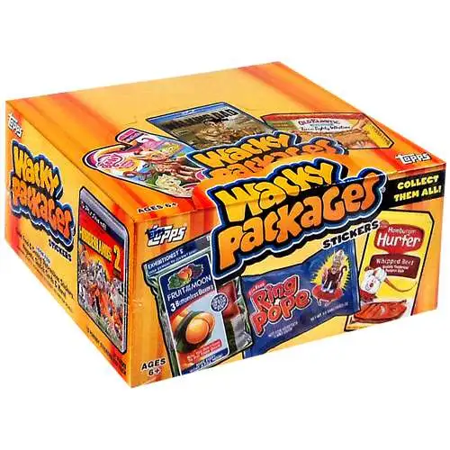 Wacky Packages Topps Series 11 Trading Card Sticker Box [24 Packs]
