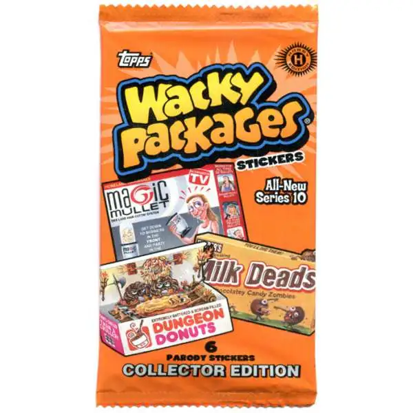 2013 Topps WACKY PACKAGES ANS Series 10 Set 55 Cards 