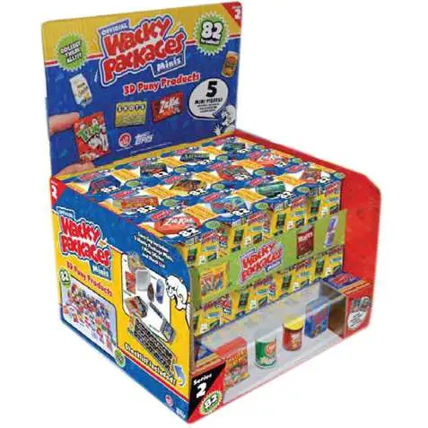 World's Smallest Wacky Packages Minis Series 2 Mystery Box [24 Packs]