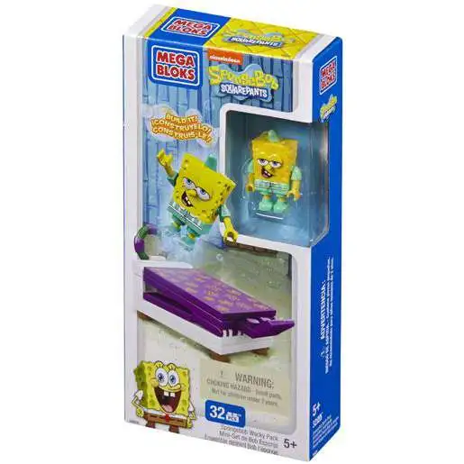 Mega Bloks Spongebob Squarepants Wacky Packs SpongeBob Wacky Pack Set #94628