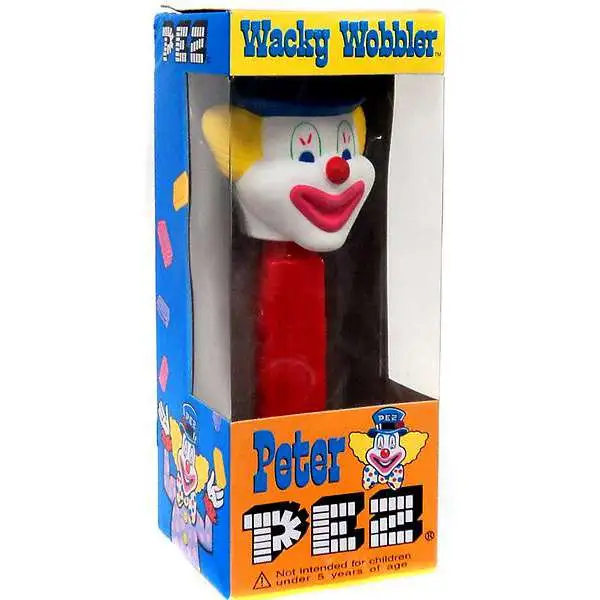 Funko Wacky Wobbler Peter Pez the Clown Bobble Head