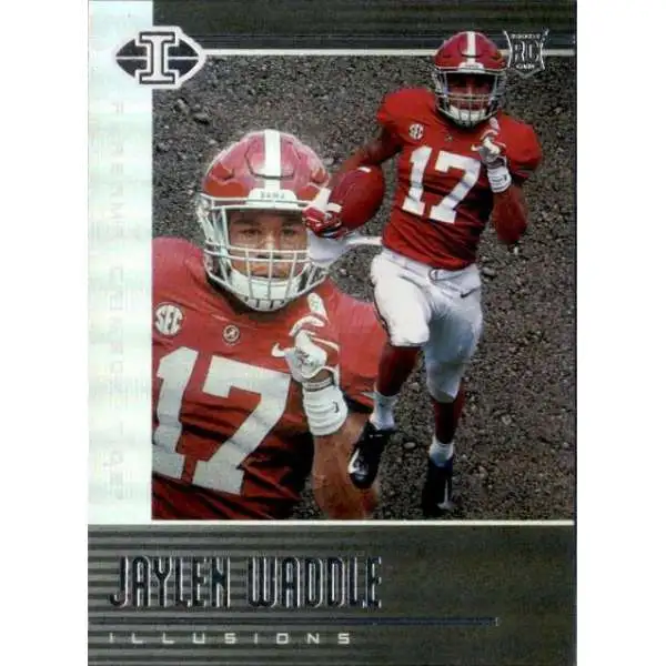 NFL 2021 Panini Chronicles Illusions Draft Picks Jaylen Waddle #107 [Rookie]