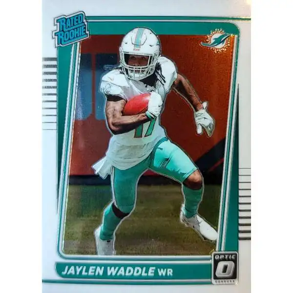 Jaylen Waddle 2021 Mosaic NFL Debut - Reactive Yellow #248 Price