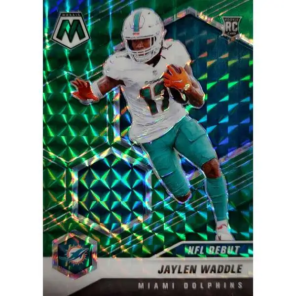 Jaylen Waddle Miami Dolphins 2021 Panini Donruss Optic Rated Rookie Orange  Ink #208 Beckett Fanatics Witnessed Authenticated Rookie Card