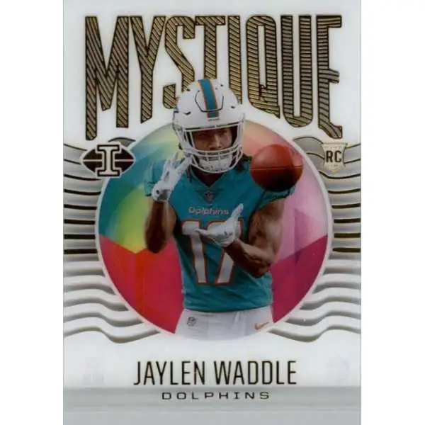 2021 Panini Donruss Optic Black Pandora Prizm #208 Jaylen Waddle 15/25 RC