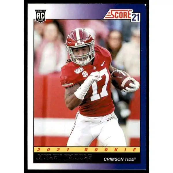 NFL 2021 Panini Score Football Jaylen Waddle TB7 [Rookie, Throwback]