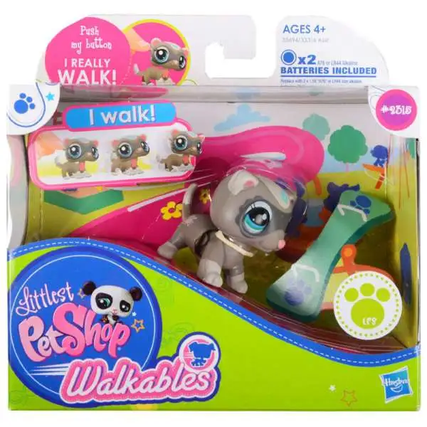 Littlest Pet Shop Walkables Ferret Figure #2318 [Damaged Package]