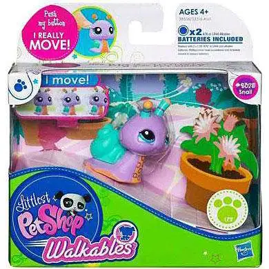 Littlest Pet Shop Walkables Snail Figure #2375 [Damaged Package]