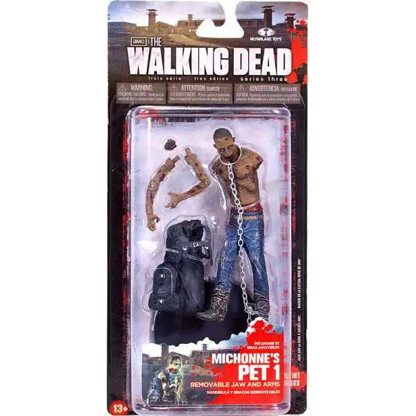 McFarlane Toys The Walking Dead AMC TV Series 3 Michonne's Pet Zombie 1 Action Figure