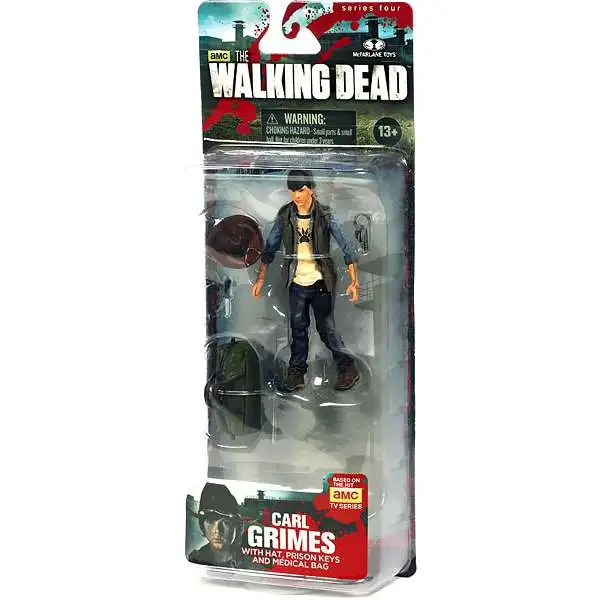 McFarlane Toys The Walking Dead AMC TV Series 4 Carl Grimes Action Figure
