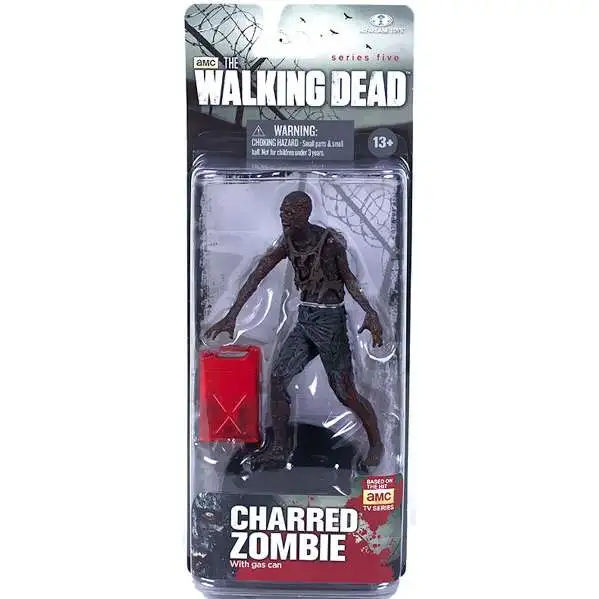 McFarlane Toys The Walking Dead AMC TV Series 5 Charred Zombie Action Figure