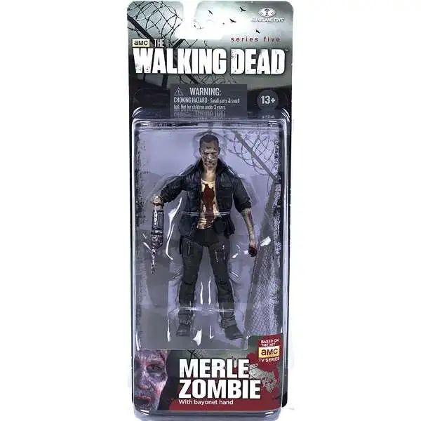 McFarlane Toys The Walking Dead AMC TV Series 5 Merle Zombie Action Figure [Damaged Package]