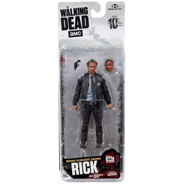 McFarlane Toys The Walking Dead AMC TV Series 10 Rick Grimes Exclusive Action Figure