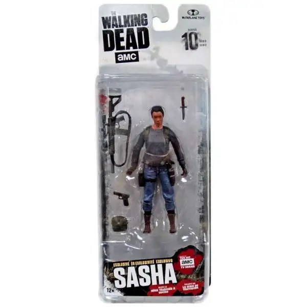 McFarlane Toys The Walking Dead AMC TV Series 10 Sasha Exclusive Action Figure