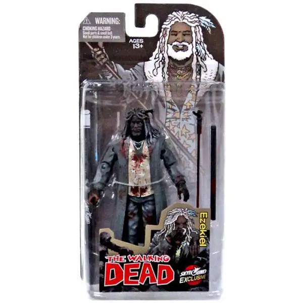 McFarlane Toys The Walking Dead Comic Ezekiel Exclusive Action Figure [Bloody Black & White]