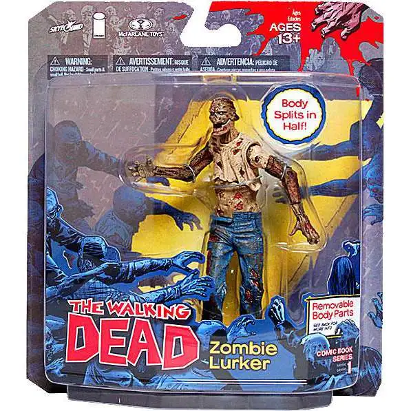 McFarlane Toys The Walking Dead Comic Zombie Lurker Action Figure [Damaged Package]