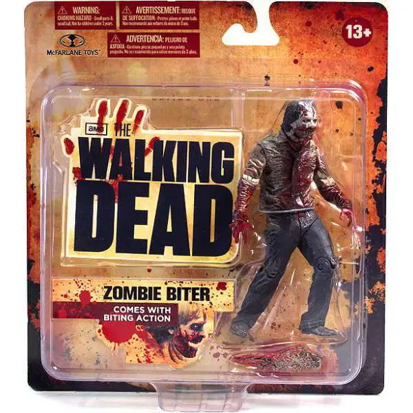 McFarlane Toys The Walking Dead AMC TV Zombie Biter Action Figure