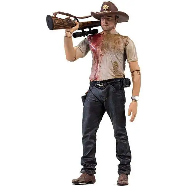 McFarlane Toys The Walking Dead AMC TV Series 2 Deputy Rick Grimes Action Figure