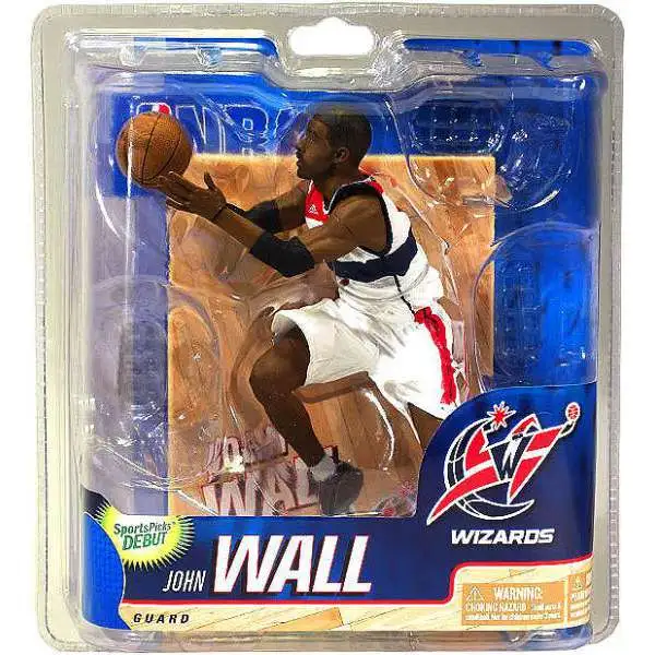 McFarlane Toys NBA Washington Wizards Sports Basketball Series 20 John Wall Action Figure