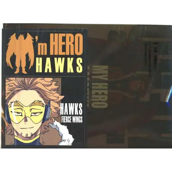 Bandai My Hero Academia Ichiban Kuji Hawks Wall Cling
