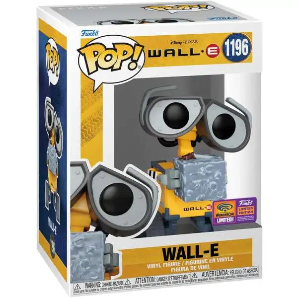 Funko POP! Disney Wall-E Exclusive Vinyl Figure #1196 [with Trash Cube]