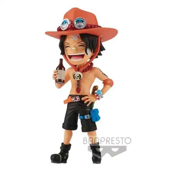 One Piece WCF World Collectable Figure Wanokuni Onigashima 2 Portgas D. Ace Collectible PVC Figure