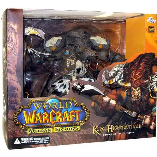 World of Warcraft Series 3 Korg Highmountain Action Figure [Damaged Package]