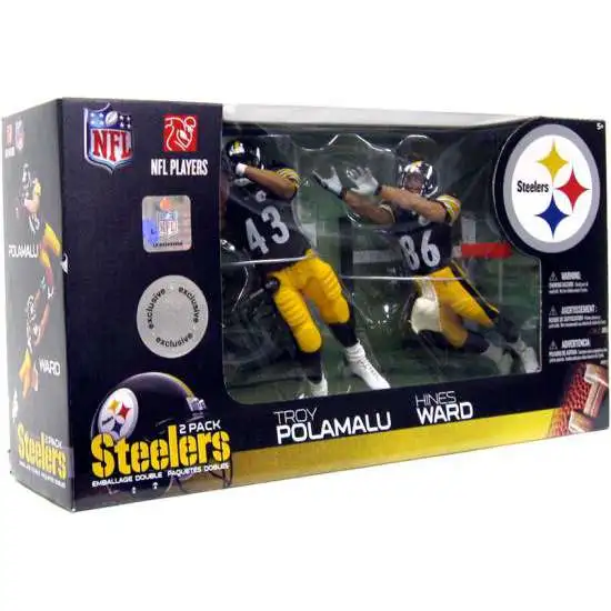 MCFARLANE NFL 2006 HINES WARD#86/ JOEY PORTER#55 PITTSBURGH STEELERS  EXCLUSIVE