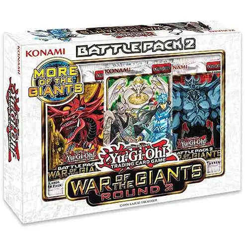 YuGiOh Battle Pack 2 War of the Giants Round 2 Battle Kit [6 Booster Packs & 1 Draft Pack]