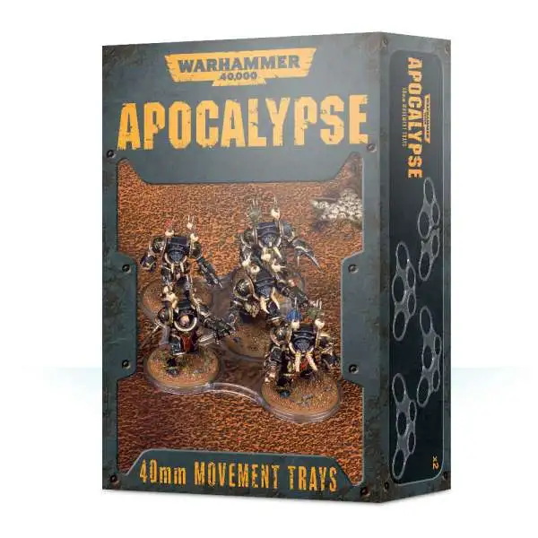 Warhammer 40,000 Apocalypse 40mm Movement Trays Game Accessory