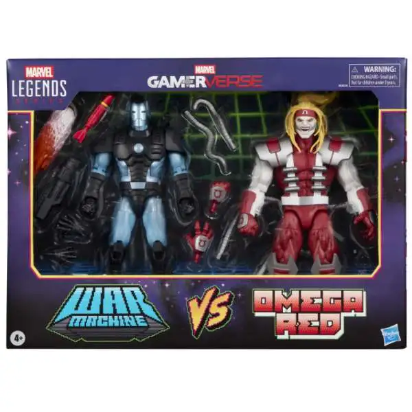 Gamerverse Marvel Legends Marvel's War Machine vs Marvel's Omega Red Exclusive Action Figure 2-Pack