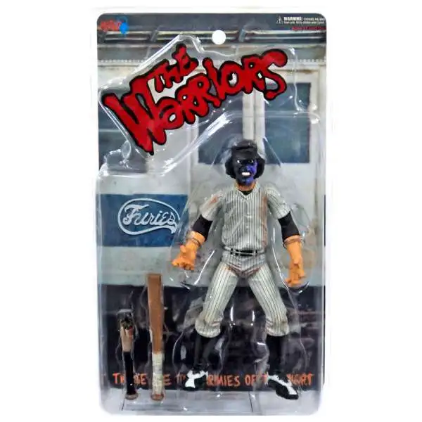 The Warriors Purple & Black Faced Baseball Fury Exclusive Action Figure [Dirty Version]