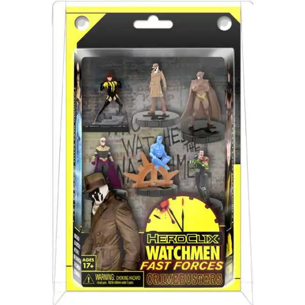 NECA DC HeroClix Watchmen Fast Forces Starter Set