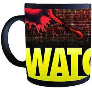 NECA Watchmen Blood/Brickwall Thermal Mug [Damaged Package]