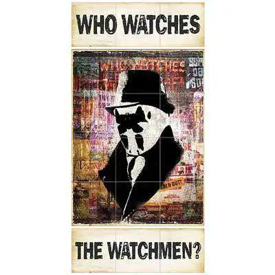 NECA "Who Watches The Watchmen" 3' x 6' Wall Mural
