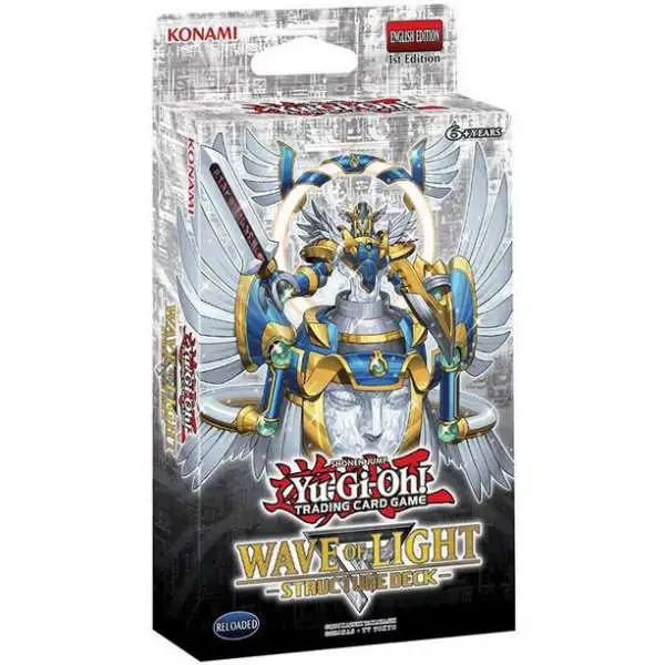 YuGiOh Trading Card Game Wave of Light Structure Deck [41 Cards]