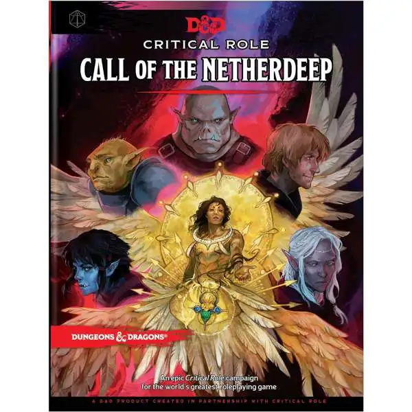 Dungeons & Dragons 5th Edition Critical Role Call of the Netherdeep Hardcover Roleplaying Adventure