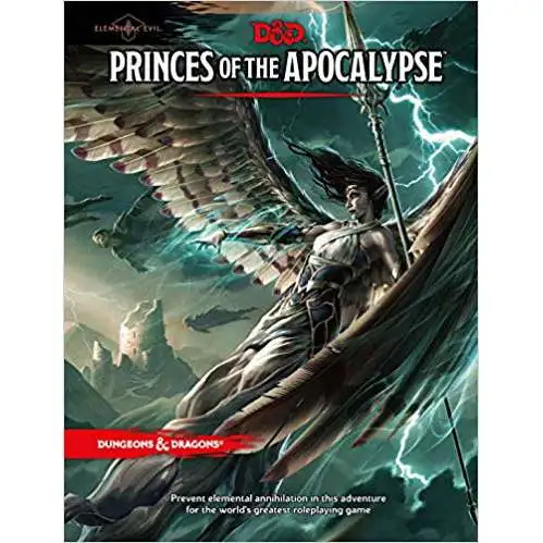 Dungeons & Dragons 5th Edition Princes Of The Apocalypse Hardcover Roleplaying Adventure