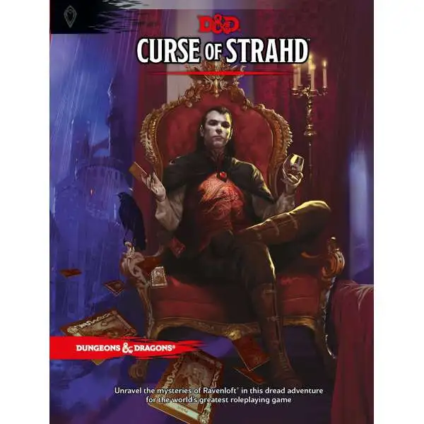 Dungeons & Dragons 5th Edition Curse of Strahd Hardcover Roleplaying Book [Classic]
