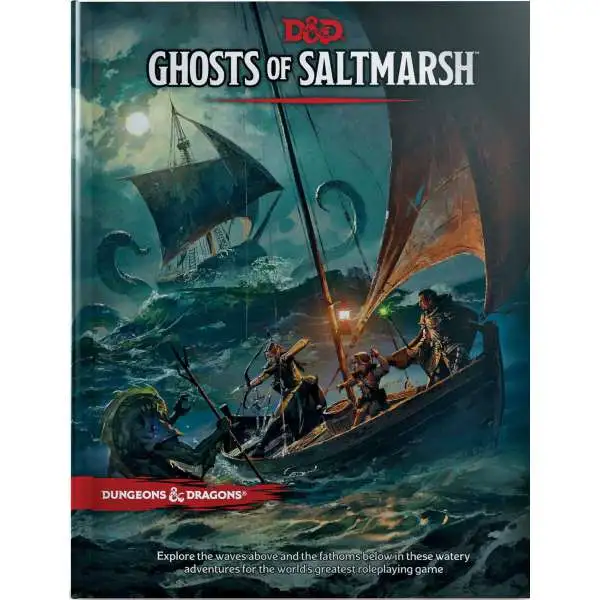 Dungeons & Dragons 5th Edition Ghosts of Saltmarsh Hardcover Roleplaying Adventure