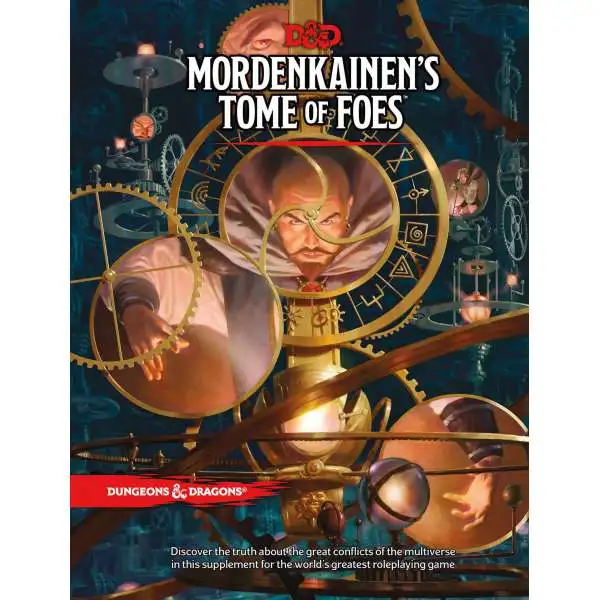 Dungeons & Dragons 5th Edition Mordenkainen's Tome of Foes Hardcover Roleplaying Book
